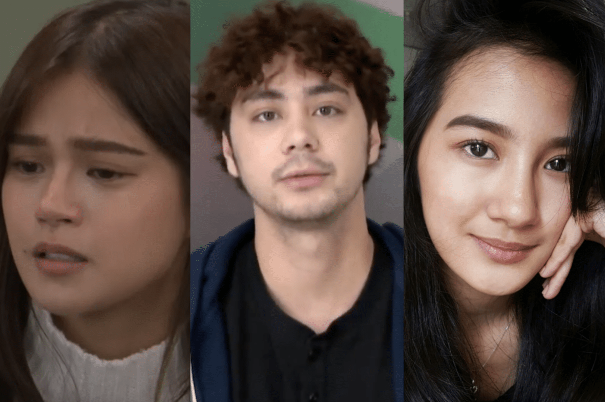 Anthony Jennings says sorry to Maris Racal, Jamela Villanueva after scandal. Images: Screengrab from YouTube/ABS-CBN, Instagram/@jamelavillanueva